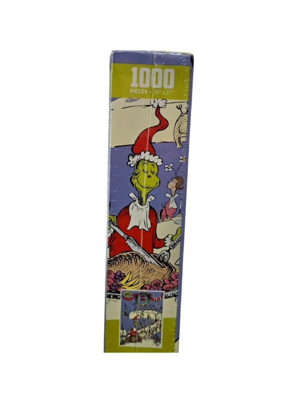 Dr. Suess Grinch Feast USAopoly 1000-piece Jigsaw Puzzle Sealed